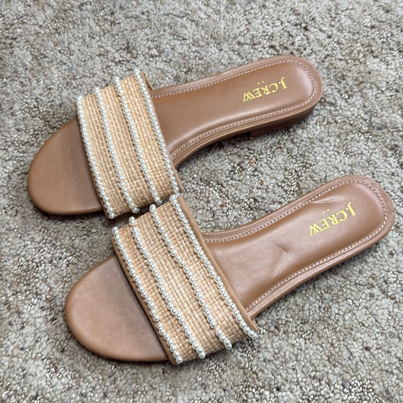 J. Crew Factory Pearl Slide Sandals - Picture 5 of 10